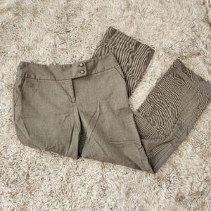 Apt 9 Modern Fit Straight Leg Dress Pants Gray Size 10